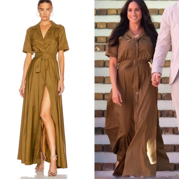 STAUD | Dresses | Sz Meghan Markle Hrh Army Green Nylon Staud Maxi Dress Beach Cover Up | Poshmark STAUD | Dresses | Sz Meghan Markle Hrh Army Green Nylon Staud Maxi Dress Beach Cover Up | Poshmark